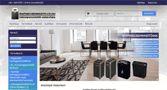 Desktop Screenshot of iratmegsemmisito.co.hu